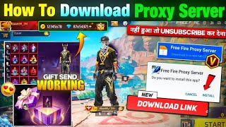 HOW TO DOWNLOAD PROXY SERVER IN FREE FIRE, HOW TO USE PROXY SERVER IN FREE FIRE, VIP PROXY SERVER