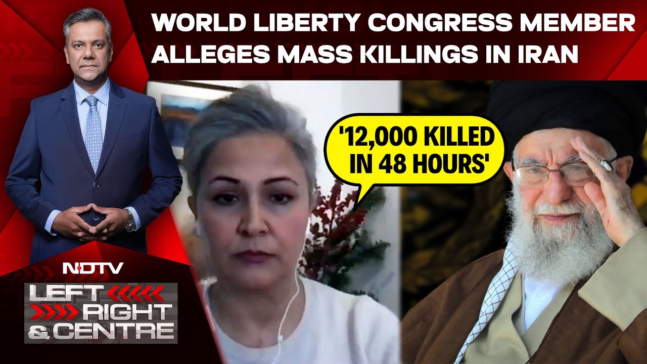 Iran News | '12,000 Killed In 48 Hours': World Liberty Congress Member Alleges Mass Killings In Iran