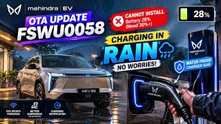 Charging XEV 9S in Rain 🌧️⚡ | Waterproof Charger + FSWU0058 OTA Update screenshot 4