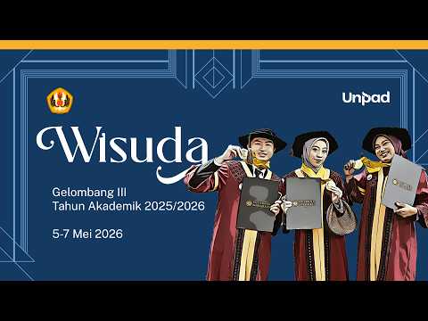 Wisuda Universitas Padjadjaran Gelombang III Tahun Akademik 2025/2026 Sesi 5