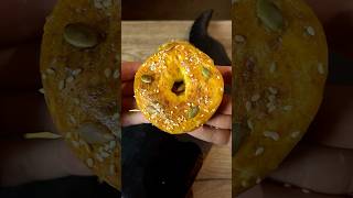 Вкуснейший завтрак - творожные бублики (бейгл) с красной рыбкой
