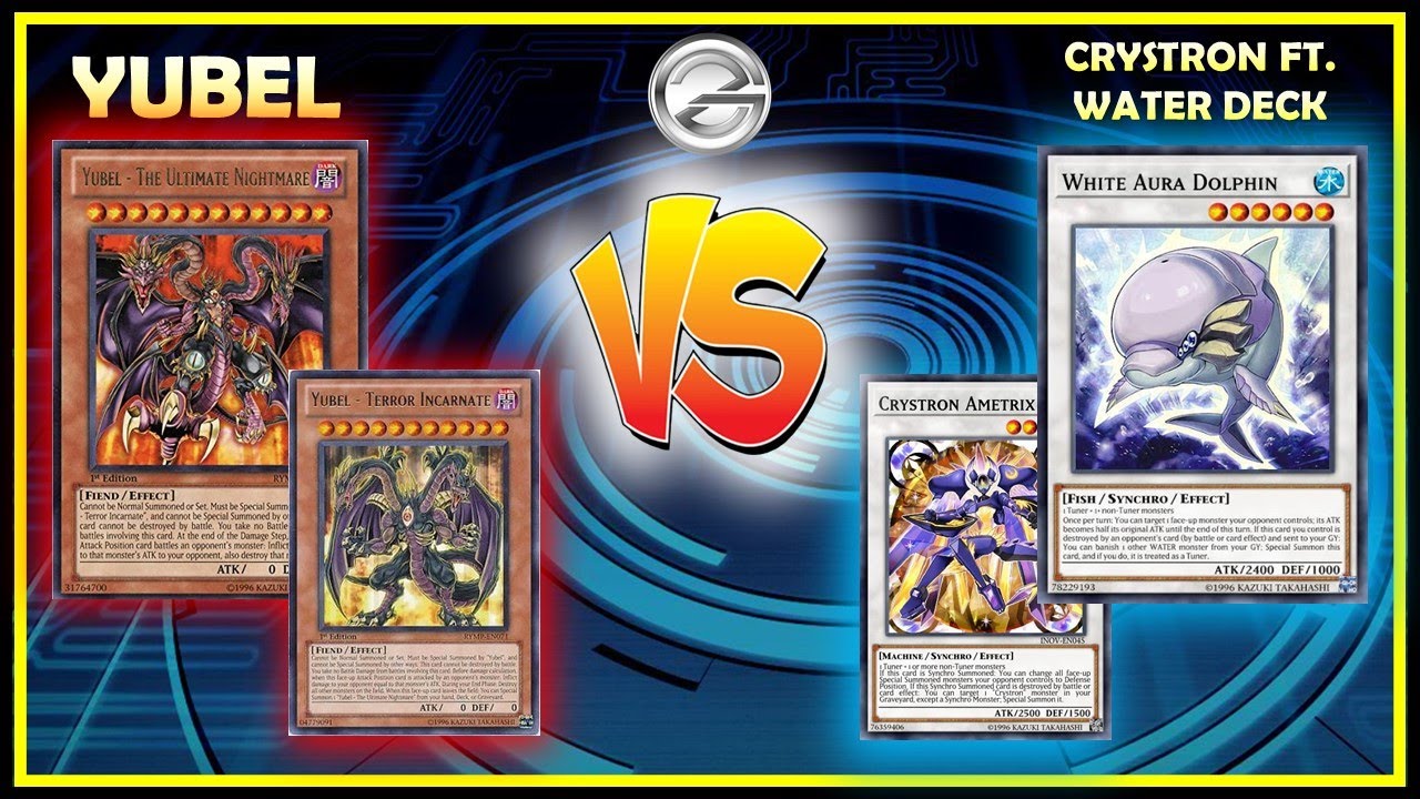 DUEL LINKS EPIC BATTLE | Yubel VS Crystron Deck Ft. White Aura Dolphin [Yu-Gi-Oh! Duel Links]