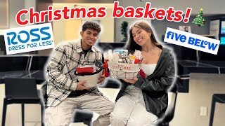 $30 Christmas Basket CHALLENGE! | Vlogmas Day 2