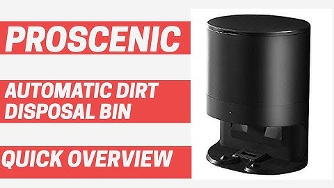 Proscenic M7 Pro Auto Empty Dustbin Unboxing