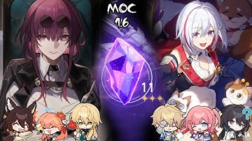 Kafka DoT & Topaz w/ Ruan Mei Hyper | NEW 1.6 Memory of Chaos Floor 11 3⭐Clear - Honkai Star Rail