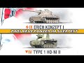 WIEDER Zwei NEUE Panzer im SUPERTEST - ERICH KONZEPT 1 und TYPE 1 HO-NI II