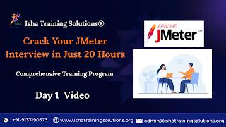 Crack Your JMeter Interview Day 1 video on 5th May 2026. call/WhatsApp us on+91-9133190573 to enroll