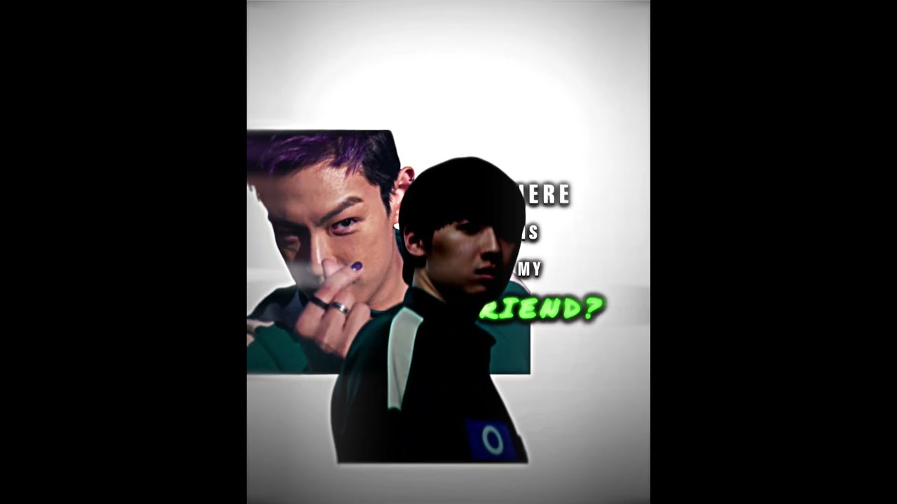 Is This That ONE Min Su Edit Minsu Fyp Tuff Aura Squidgame