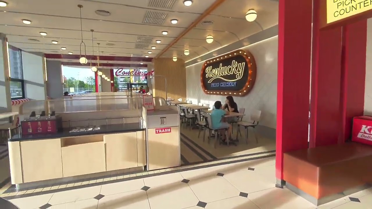 KFC Bukit Raja retro. its ambiance