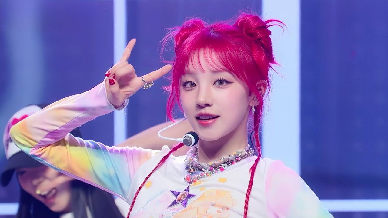 4K AI Upscale] 240425 우기 ((여자)아이들) - FREAK @ Mnet M