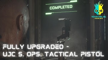 The Callisto Protocol Weapons Guide - Fully Upgraded Tactical Pistol, Alternate Fire Mode Unlocked