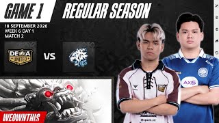 JUNGLER BARU LANGSUNG EZ WIN | DEWA VS EVOS | GAME 1 | MPL ID S18 REGULAR SEASON MINGGU 6 HARI 1