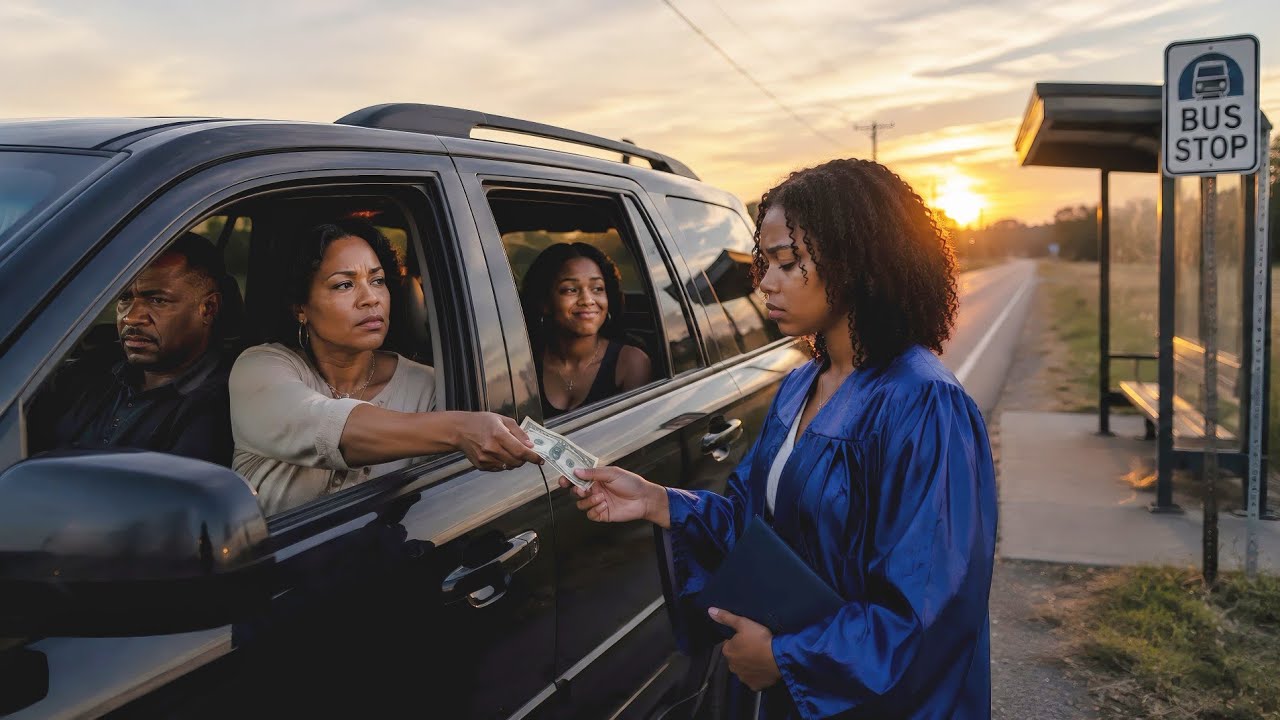 My Family Dumped Me at a Bus Stop with $14 After Graduation… They Never Expected to See Me Again.