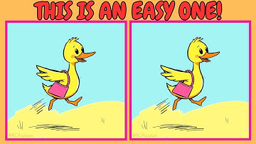 🧠🧩USE you SHARP EYES to Find 3 Differences (#159)