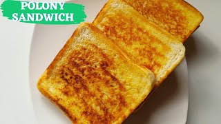 how to make quick and delicious polony sandwich | cook N bake foodie