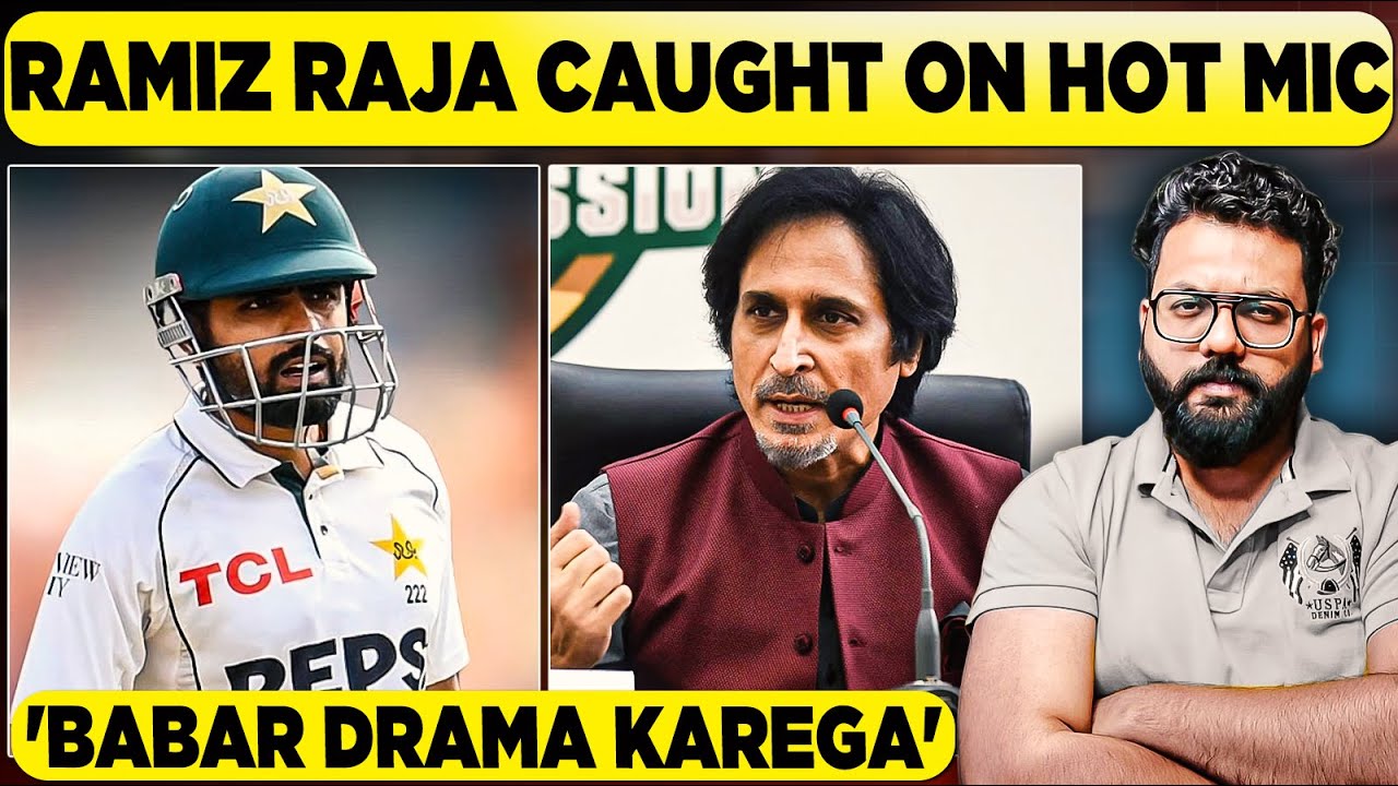 Ramiz Raja Caught on Hot Mic Insulting Babar Azam on Live TV: 'Ab yeh drama karega', Sparks Outrage.