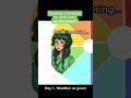 day 1 - color wheel challenge💚 #arttutorial #art #cuteart