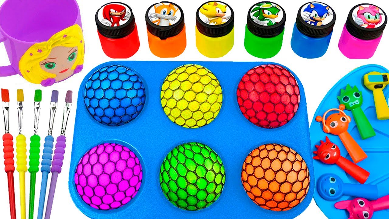 Satisfying Video l DIY How To Make Crazy Toys Slimes Sprunki & Fun Cookies Shapes Paint Glitter ASMR