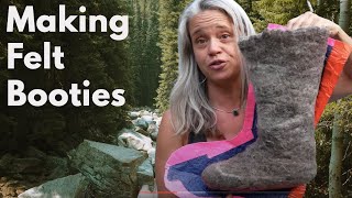 How to Make Felt Booties