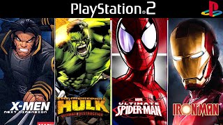 Marvel Superheroes Games for PS2