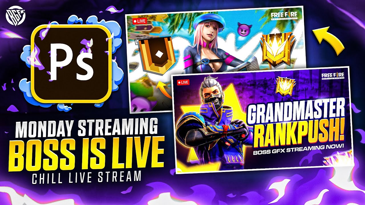 BOSS GFX IS LIVE | STREAMING MONDAY | CHILL STREAM - YouTube