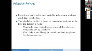 Adaptive robust scheduling    - ROW seminar June 2020 Wealth