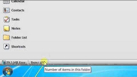 Enable Mailbox Quota information in Microsoft Outlook 2007 2010