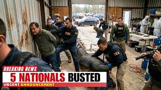 FBI & DEA ARREST 5 Mexican Nationals in Secret California Meth Lab — 3,000 LBS SEIZED