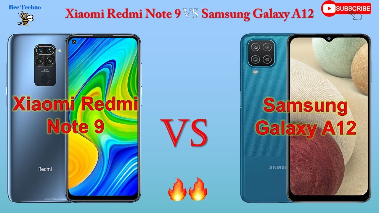 Samsung A12 Vs Redmi 9c