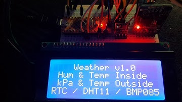 Weather Forecast 1.0 on Arduino Nano