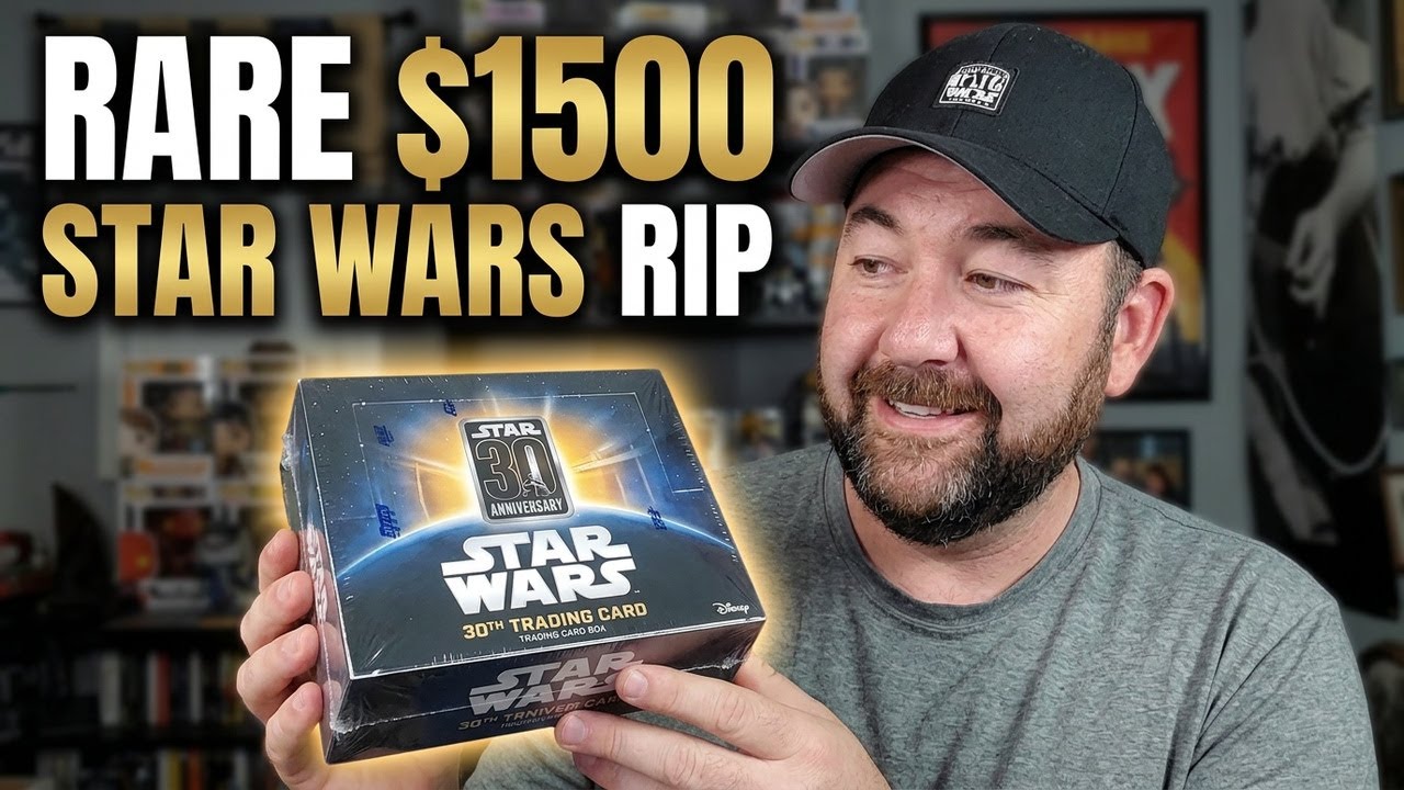 RARE $1,500 Star Wars 30th Anniversary Box Rip — The Pulls Are