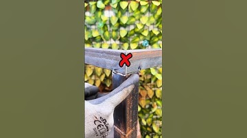 Professional Welders tricks of connect three side angle iron that is rarely known #welding#aiwelder0