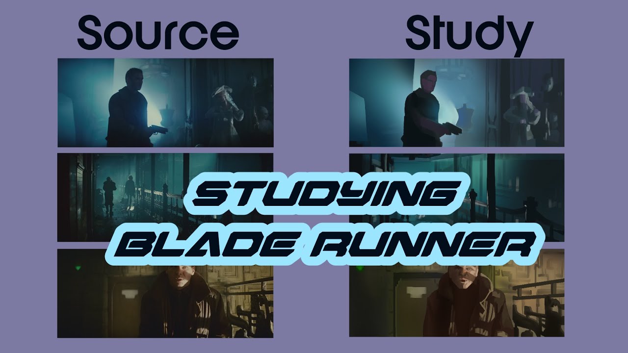 Studying Blade Runner Movie Stills [MadameBerry VOD]