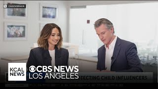 New California laws protect child influencers signed by Gov. Newsom