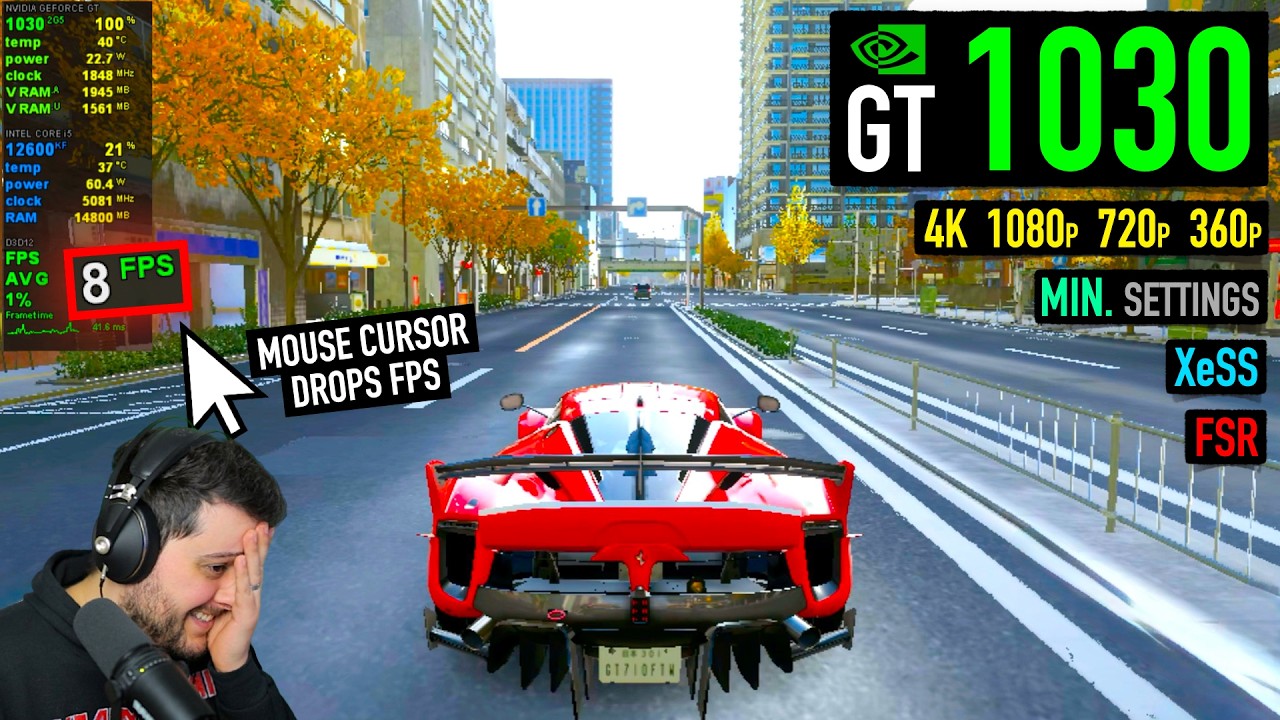 GT 1030 - Forza Horizon 6 - I've Never Seen Anything Like This