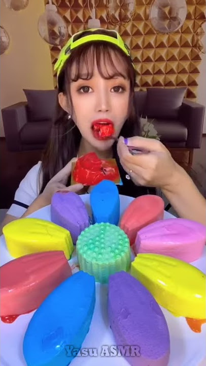 [ASMR] MOUSSE CAKES MUKBANG | COMA BOLO DE MOUSSE | COMER PASTEL DE MOUSSE | Eating Sounds