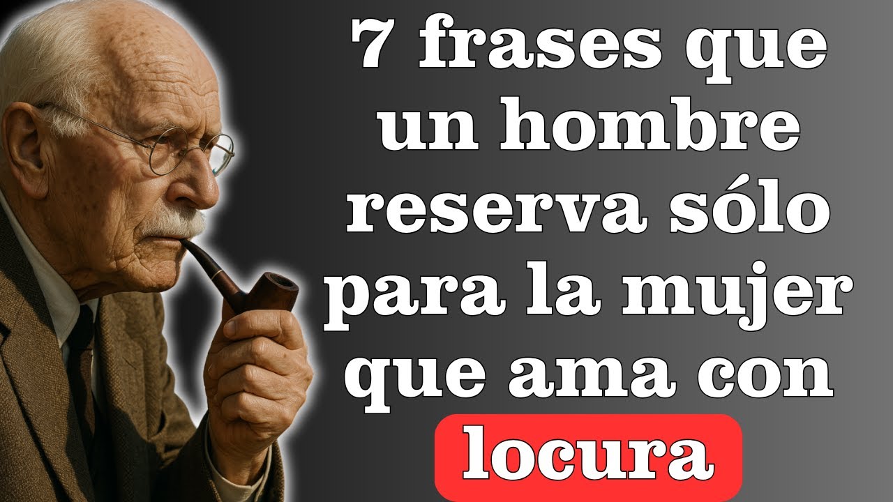 7 frases que un hombre reserva solo para la mujer que ama con locura — Carl Jung lo revela todo