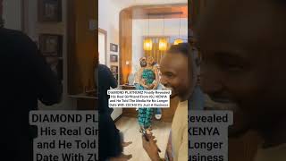 Diamond Platnumz Finally Revealed His Real Girlfriend From Isli Kenya