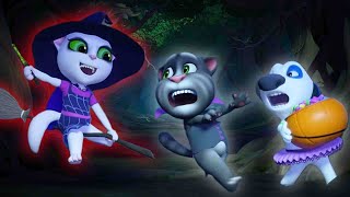 Talking Tom Shorts | Scary Magic Show With Witch   | Cartoons For Kids