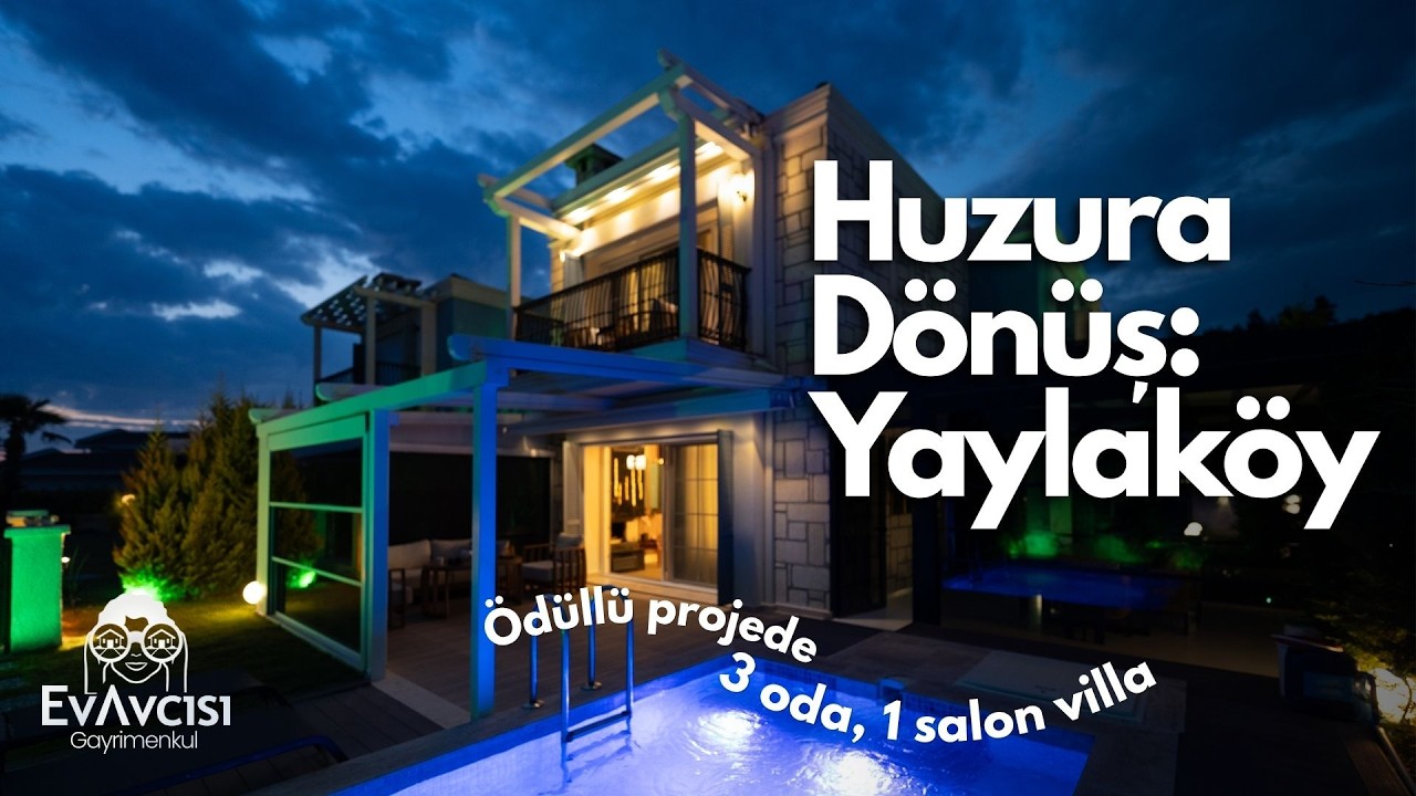 Ödüllü Projede Lüks Bir Villa ve İzole Yaşam | Kuşadası Yaylaköy Satılık Villa — YouTube