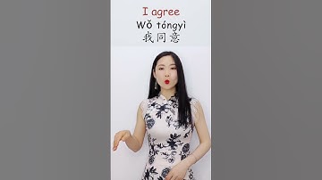Learn Basic Chinese Phrases: "I can/I will/I see/I agree/I promise" in Mandarin Chinese