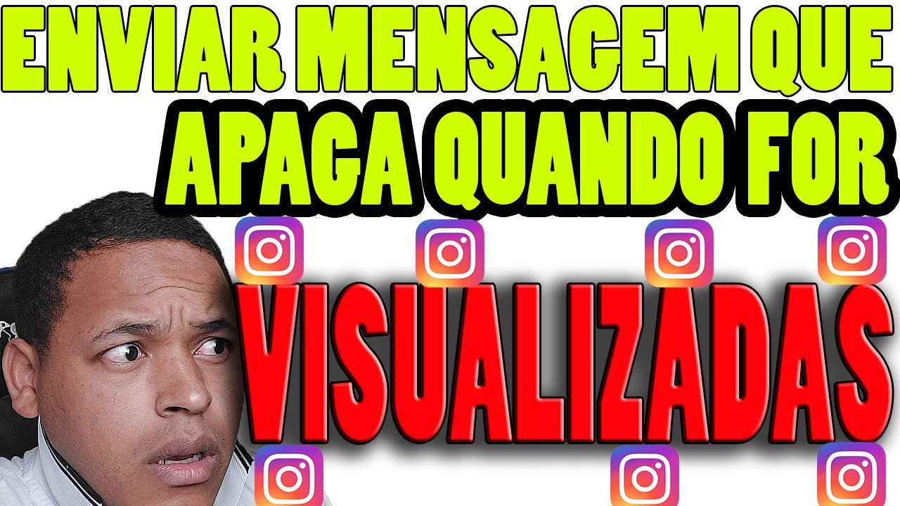 COMO ENVIAR MENSAGEM DE TEXTO DE VISUALIZAÇÃO UNICA NO INSTAGRAM - YouTube