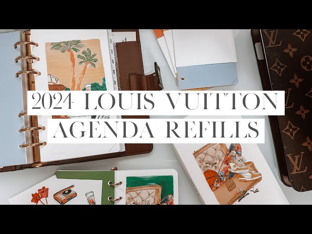 Sharing the 2024 Louis Vuitton Agenda Refills for the Daily Small Ring &  Weekly Medium Ring Agendas today on  ✨ & the Large Ring…