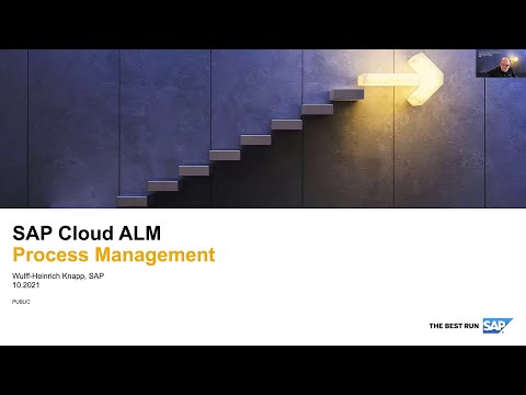 SAP ALM Summit EMEA 2021 - SAP Cloud ALM: Process management