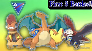 First 3 battles in the LC (Love Cup) | Pokémon GO GBL Compilation #96