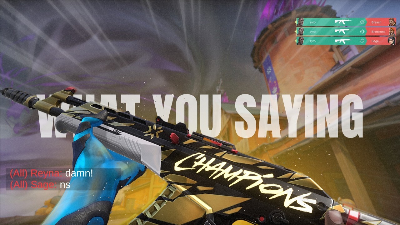 WHAT YOU SAYIN? 😈ft. @LILUZIVERT  | Valorant Highlights 2024–2025 🎉