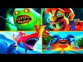 Thomas Train Eater 🆚 Mario Monster 🆚 McQueen Monster 🆚 Sonic Tapes  – Tiles Hop EDM Rush
