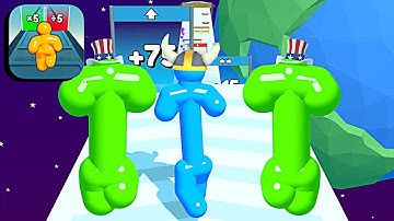 Tall Man Run ​- All Levels Gameplay Android,ios (Levels 471-473)