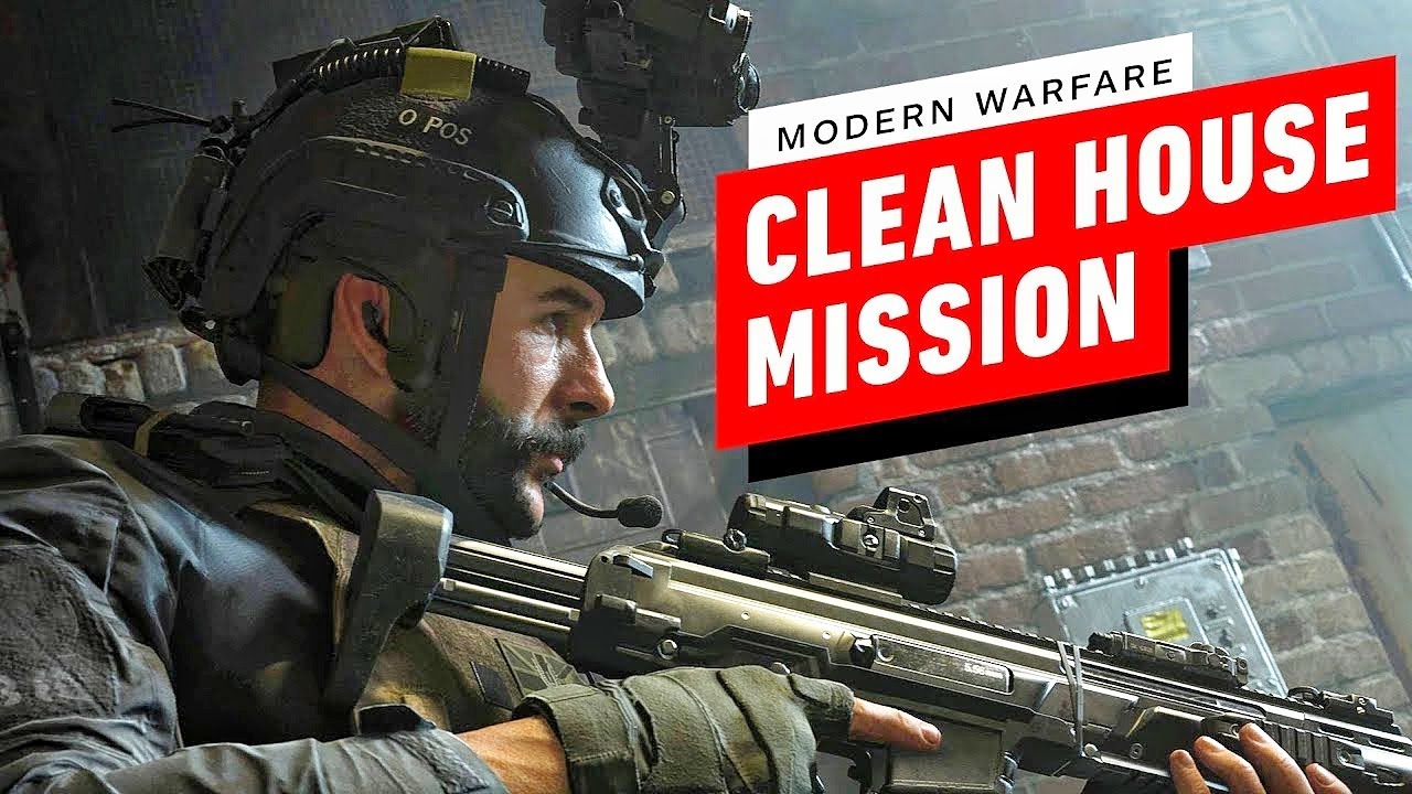Clean House - The Most Realistic Mission in Call of Duty EVER! [4K UHD ...