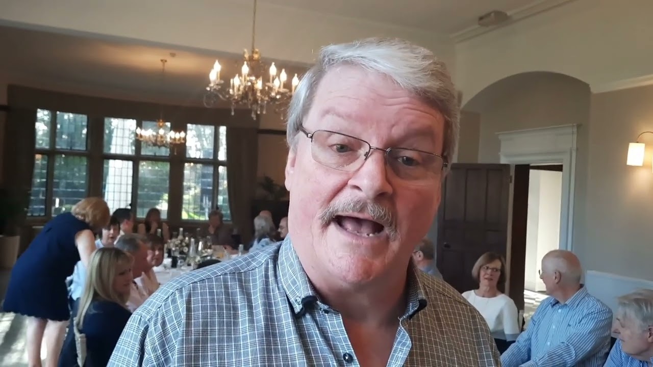 Magic at a family event. Reaction for Magician Pete Turner from a family member.